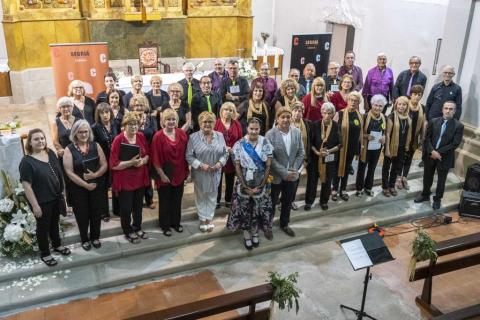 El primer concert va comptar amb David Masot, president del Consell Comarcal i alcalde Maials, i Teresa Malla, cap de l’àrea de Cultura del Consell