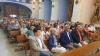 El regidor Josep Torres, Carme Valls, Àlvaro Boqué i Joan Bosch escoltant el concert
