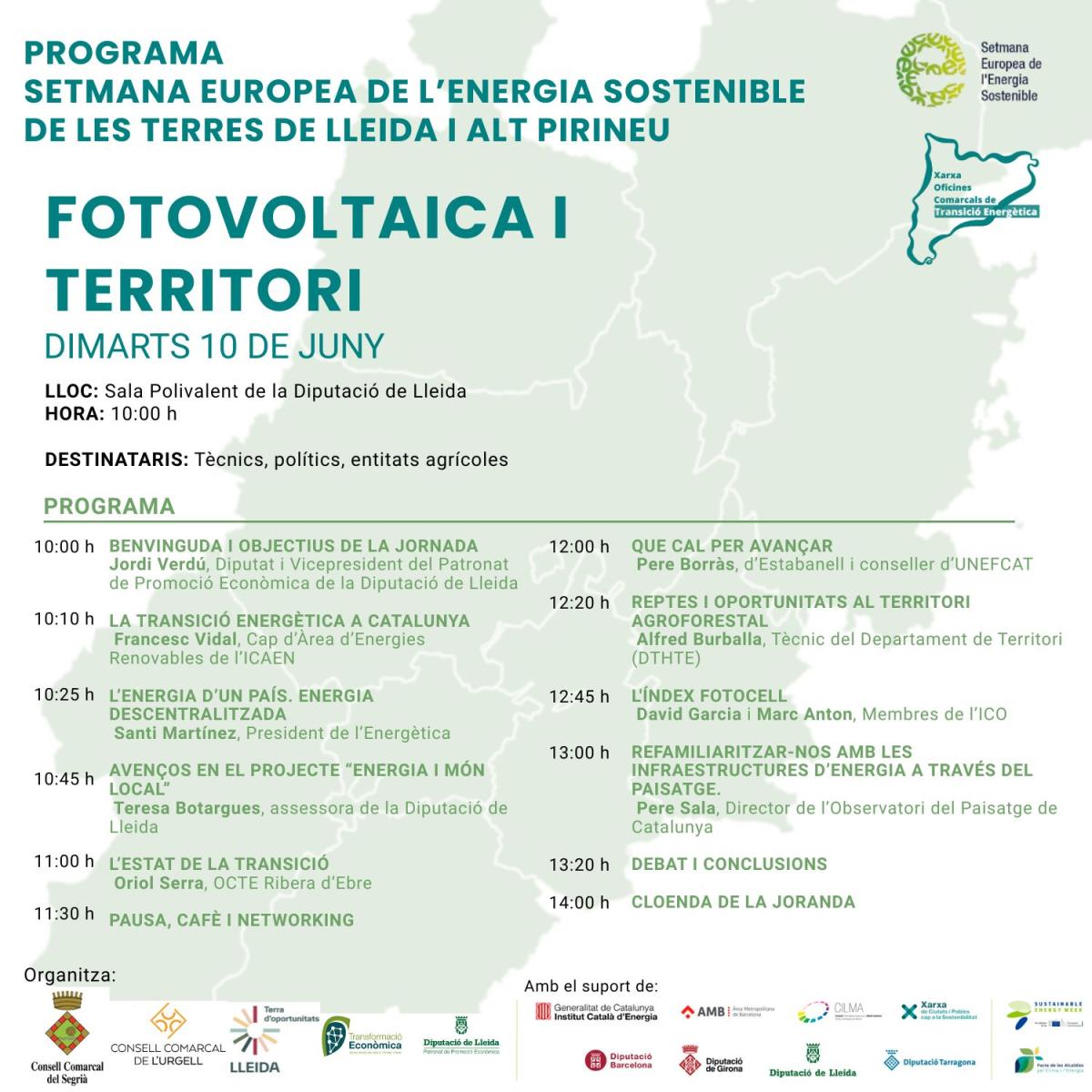 Jornada Fotovoltaica i Territori
